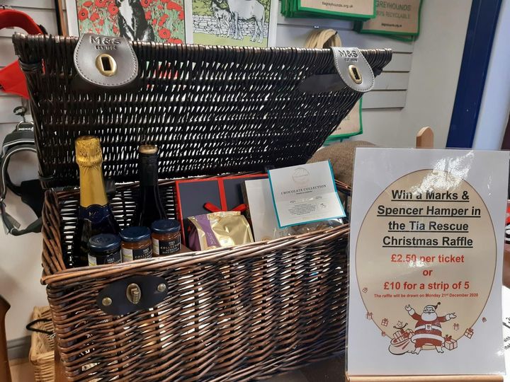 M&S hamper raffle