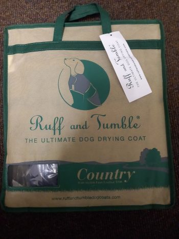Ruff and Tumble Country Dog drying coat