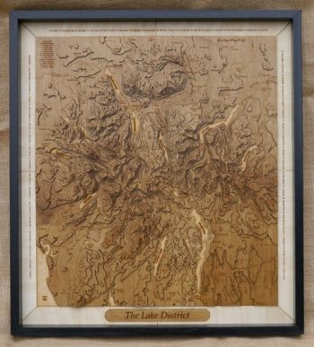 3D Map of The Lake District