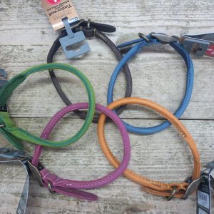 Tia's Leather Collars (colours)